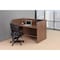 Officesource 40.50'' H, Modern Walnut, 71.00'' W X OS169NTTMW - alternate 3